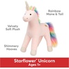 image:imageGUND Starflower Rainbow Unicorn Stuffed Animal Plush Unicorn for Ages 1 and Up Pink 15Starflower