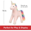 image:imageGUND Starflower Rainbow Unicorn Stuffed Animal Plush Unicorn for Ages 1 and Up Pink 15Starflower