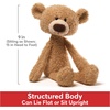 image:imageGUND Toothpick Stripes Teddy Bear Stuffed Animal for Ages 1 and Up BlackWhite 15Modern