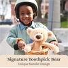 image:imageGUND Toothpick Stripes Teddy Bear Stuffed Animal for Ages 1 and Up BlackWhite 15Toothpick Bear Cream