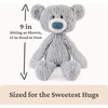 image:imageGUND Toothpick Stripes Teddy Bear Stuffed Animal for Ages 1 and Up BlackWhite 15Toothpick Bear Gray
