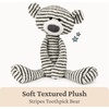 image:imageGUND Toothpick Stripes Teddy Bear Stuffed Animal for Ages 1 and Up BlackWhite 15Toothpick Bear Stripes