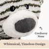 image:imageGUND Toothpick Stripes Teddy Bear Stuffed Animal for Ages 1 and Up BlackWhite 15Toothpick Bear Stripes