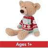 image:imageGUND Toothpick Stripes Teddy Bear Stuffed Animal for Ages 1 and Up BlackWhite 15Toothpick Bear Winter
