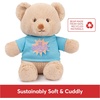 image:imageGUND You Got This Sustainable Message Bear with Green TShirt Teddy Bear Made from 100 Recycled Materials for Ages 1 and Up Tan 12Tshirt Teddy Bear Be Brave