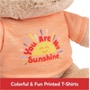 image:imageGUND You Got This Sustainable Message Bear with Green TShirt Teddy Bear Made from 100 Recycled Materials for Ages 1 and Up Tan 12Tshirt Teddy Bear You Are My Sunshine