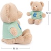 image:imageGUND You Got This Sustainable Message Bear with Green TShirt Teddy Bear Made from 100 Recycled Materials for Ages 1 and Up Tan 12Tshirt Teddy Bear You Got This