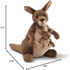 image:imageGUND Zozo the Koala Bear with Joey Plush Stuffed Animal for Ages 1 and Up GrayWhite 10Kangaroo With Removeable Baby 10