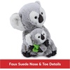 image:imageGUND Zozo the Koala Bear with Joey Plush Stuffed Animal for Ages 1 and Up GrayWhite 10Koala With Baby 10