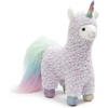 image:imageGUND Cotton Candy Llamacorn Plush Toy Unicorn Stuffed Animal for Ages 1 and Up BlueRainbow 11Llama Multicolor