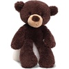 image:imageGUND Fuzzy Teddy Bear Premium Stuffed Animal for Ages 1 and Up Gray 135Choco Brown