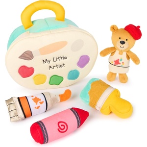 image:imageBaby GUND My First BirthdayThemed 5Piece Plush Playset Sensory Toys for Babies 8Artist Playset