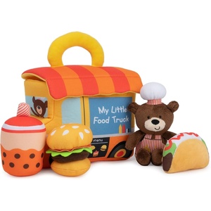 image:imageBaby GUND My First BirthdayThemed 5Piece Plush Playset Sensory Toys for Babies 8Food Truck