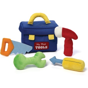 image:imageBaby GUND My First BirthdayThemed 5Piece Plush Playset Sensory Toys for Babies 8Toolbox Playset