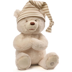 image:imageGUND Animated Goodnight Prayer Bear Spiritual Plush Teddy Bear Sensory Toy Stuffed Animal for Ages 0 and Up Tan 11