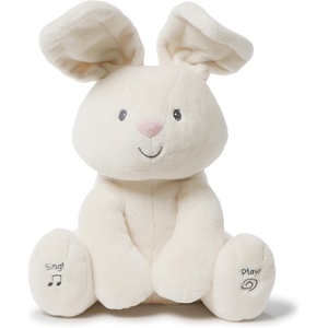 image:imageGUND Baby Flora the Bunny Animated Plush Singing Stuffed Animal Toy for Ages 0 and Up Cream 12 Styles May VaryFlora