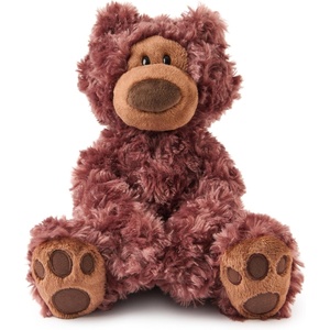 image:imageGUND Forever Friends Philbin Classic Teddy Bear As Seen on The View Premium Stuffed Animal for Ages 0 and Up Chocolate Brown 12Philbin