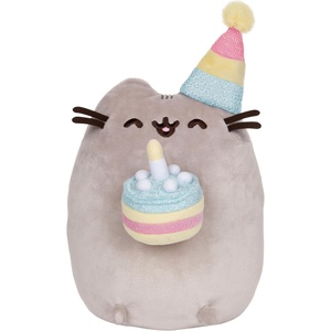 image:imageGUND Pusheen Birthday Cake Plush Stuffed Animal Cat 95Birthday Pusheen