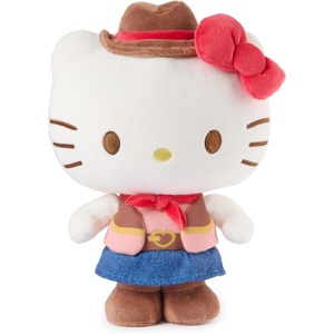 image:imageGUND Sanrio Official Hello Kitty Cowgirl Plush Collectible Plush Toy Stuffed Animal for Ages 1 and Up White 95