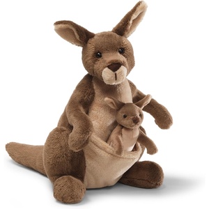 image:imageGUND Zozo the Koala Bear with Joey Plush Stuffed Animal for Ages 1 and Up GrayWhite 10Kangaroo With Removeable Baby 10