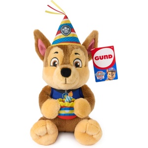 image:imagePaw Patrol GUND Birthday Chase Plush Official Chase Plush Toy Birthday Stuffed Animal Sensory Toy for Ages 1 and Up 95