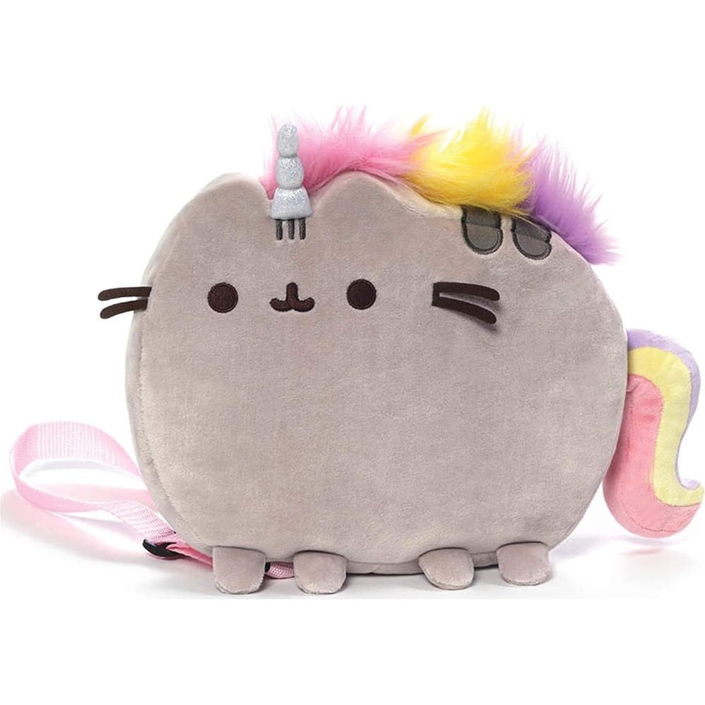 image:imageGUND Pusheen Pusheenicorn Plush Stuffed Animal Unicorn Cat Backpack 13Multicolor Pusheenicorn Backpack 13