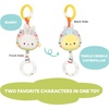 image:imageBaby GUND Tinkle Crinkle Pull and Play Sensory Toy Ultra Soft Animal Plush Toy for Babies and Newborns