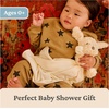 image:imageGUND Baby Muttsy Plush Lovey Stuffed Puppy with Baby Blanket Stuffed Animal Sensory Toy Cream 14