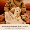 image:imageGUND Baby Muttsy Plush Lovey Stuffed Puppy with Baby Blanket Stuffed Animal Sensory Toy Cream 14