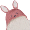 image:imageGUND Baby Oh So Snuggly Bunny Blanket Wrap Plush Hooded Baby Blanket Wrap for Newborns PinkCream 26Blanket Wrap 26 Bunny