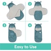 image:imageGUND Baby Oh So Snuggly Bunny Blanket Wrap Plush Hooded Baby Blanket Wrap for Newborns PinkCream 26Blanket Wrap 26 Hippo