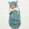 image:imageGUND Baby Oh So Snuggly Bunny Blanket Wrap Plush Hooded Baby Blanket Wrap for Newborns PinkCream 26Blanket Wrap 26 Hippo