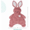 image:imageGUND Baby Oh So Snuggly Bunny Blanket Wrap Plush Hooded Baby Blanket Wrap for Newborns PinkCream 26Newborn Blanket 14 Bunny