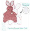 image:imageGUND Baby Oh So Snuggly Bunny Blanket Wrap Plush Hooded Baby Blanket Wrap for Newborns PinkCream 26Newborn Blanket 14 Bunny