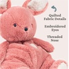 image:imageGUND Baby Oh So Snuggly Bunny Stuffed Animal Bunny Toddler Toy Dusty Rose Pink 125Bunny 125
