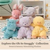 image:imageGUND Baby Oh So Snuggly Bunny Stuffed Animal Bunny Toddler Toy Dusty Rose Pink 125Chick 125