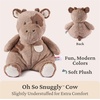 image:imageGUND Baby Oh So Snuggly Bunny Stuffed Animal Bunny Toddler Toy Dusty Rose Pink 125Cow 125