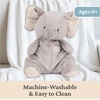 image:imageGUND Baby Oh So Snuggly Bunny Stuffed Animal Bunny Toddler Toy Dusty Rose Pink 125Elephant 125