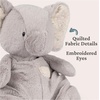 image:imageGUND Baby Oh So Snuggly Bunny Stuffed Animal Bunny Toddler Toy Dusty Rose Pink 125Elephant 125