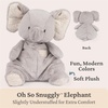 image:imageGUND Baby Oh So Snuggly Bunny Stuffed Animal Bunny Toddler Toy Dusty Rose Pink 125Elephant 125
