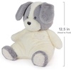 image:imageGUND Baby Oh So Snuggly Bunny Stuffed Animal Bunny Toddler Toy Dusty Rose Pink 125GreyWhite Puppy 12