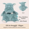 image:imageGUND Baby Oh So Snuggly Bunny Stuffed Animal Bunny Toddler Toy Dusty Rose Pink 125Hippo 125