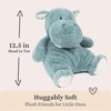 image:imageGUND Baby Oh So Snuggly Bunny Stuffed Animal Bunny Toddler Toy Dusty Rose Pink 125Hippo 125