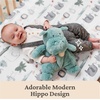 image:imageGUND Baby Oh So Snuggly Bunny Stuffed Animal Bunny Toddler Toy Dusty Rose Pink 125Hippo 125