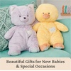 image:imageGUND Baby Oh So Snuggly Bunny Stuffed Animal Bunny Toddler Toy Dusty Rose Pink 125Hippo 125