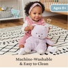 image:imageGUND Baby Oh So Snuggly Bunny Stuffed Animal Bunny Toddler Toy Dusty Rose Pink 125Kitten 125