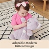 image:imageGUND Baby Oh So Snuggly Bunny Stuffed Animal Bunny Toddler Toy Dusty Rose Pink 125Kitten 125