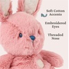 image:imageGUND Baby Oh So Snuggly Littles Bunny Rabbit Small Stuffed Animals Bunny Stuffed Animal Plush Toys for Infants and Toddlers Pink 7