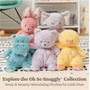 image:imageGUND Baby Oh So Snuggly Littles Bunny Rabbit Small Stuffed Animals Bunny Stuffed Animal Plush Toys for Infants and Toddlers Pink 7