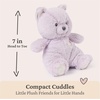 image:imageGUND Baby Oh So Snuggly Littles Kitten Small Stuffed Animals Cat Stuffed Animal Plush Toys for Infants and Toddlers Purple 7